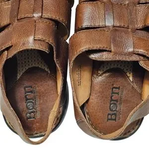 Born | Shoes | Born Fisherman Open Toe Sandals Brown Full  display picture 3